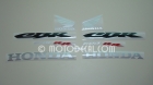 HONDA CBR 600RR 2005 BLUE DECAL KIT