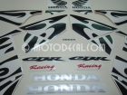 HONDA CBR 600RR 2006 ORANGE TRIBAL DECAL KIT