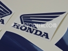 HONDA CBR 1000RR 2005 RED BLUE SILVER DECAL KIT