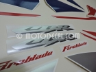 HONDA CBR 1000RR 2005 RED BLUE SILVER DECAL KIT