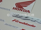 HONDA CBR 1000RR 2005 BLACK DECAL KIT