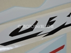 HONDA CBR 600 F 2002 RED NAVY BLUE DECAL KIT