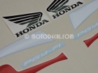 HONDA CBR 600 F 2001 RED BLUE DECAL KIT