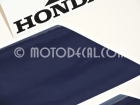 HONDA CBR 600 F SPORT 2002 WHITE NAVY BLUE DECAL KIT