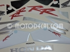 HONDA CBR 954RR 2002 SILVER DECAL KIT