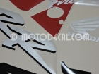 HONDA CBR 954RR 2003 RED BLACK DECAL KIT