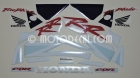 HONDA CBR 954RR 2003 WHITE BLUE DECAL KIT