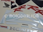 HONDA CBR 954RR 2003 WHITE BLUE DECAL KIT