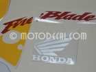 HONDA CBR 954RR 2003 YELLOW BLACK DECAL KIT
