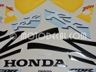 HONDA CBR 954RR 2003 YELLOW BLACK DECAL KIT