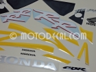 HONDA CBR 954RR 2003 YELLOW BLUE DECAL KIT
