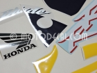 HONDA CBR 954RR 2003 YELLOW BLUE DECAL KIT