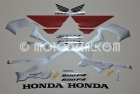 HONDA CBR 600 F4i 2002 SILVER RED DECAL KIT