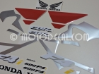 HONDA CBR 600 F4i 2002 SILVER RED DECAL KIT
