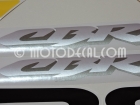 HONDA CBR 600 F4i 2004 BLACK YELLOW DECAL KIT