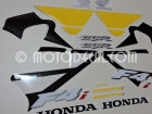 HONDA CBR 600 F4i 2004 BLACK YELLOW DECAL KIT