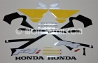 HONDA CBR 600 F4i 2004 BLACK YELLOW DECAL KIT