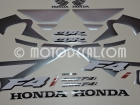 HONDA CBR 600 F4i 2005 SILVER DECAL KIT