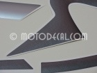 HONDA CBR 600 F4i 2005 SILVER DECAL KIT