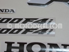 HONDA CBR 600 F4i 2005 SILVER DECAL KIT