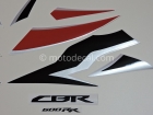 HONDA CBR 600RR 2010 RED BLACK DECAL KIT