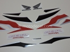 HONDA CBR 600RR 2011 RED BLACK DECAL KIT
