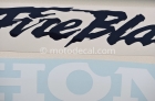 HONDA CBR 900RR 1999 WHITE RED BLUE DECAL KIT