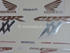 HONDA CBR 1100XX 1996-1998 BLACK DECAL KIT