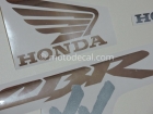 HONDA CBR 1100XX 1996-1998 TITANIUM DECAL KIT