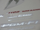 HONDA CBR 1100XX 1999-2001 BLACK DECAL KIT