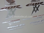 HONDA CBR 1100XX 1999-2001 BLUE DECAL KIT
