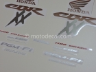 HONDA CBR 1100XX 1999-2001 BLUE DECAL KIT