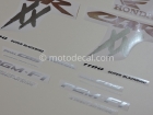 HONDA CBR 1100XX 1999-2001 RED DECAL KIT