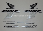 HONDA CBR 1100XX 2002-2004 SILVER DECAL KIT
