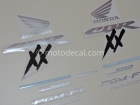HONDA CBR 1100XX 2002-2004 RED DECAL KIT