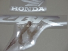 HONDA CBR 1100XX 2004 MATT BLACK SILVER DECAL KIT