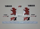 YAMAHA YZF-R1 1998 WHITE DECAL KIT