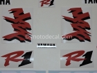 YAMAHA YZF-R1 1998 WHITE DECAL KIT
