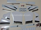 YAMAHA YZF-R1 2001 RED DECAL KIT
