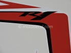 YAMAHA YZF-R1 2007 WHITE DECAL KIT