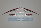 YAMAHA YZF-R1 2009 WHITE US DECAL KIT
