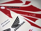 HONDA CBR 1000RR 2004 WHITE RED BLUE DECAL KIT