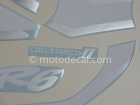 YAMAHA YZF-R6 2000 BLUE DECAL KIT