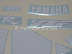 YAMAHA YZF-R6 2000 BLUE DECAL KIT