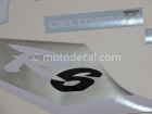 YAMAHA YZF-R6 2002 BLUE DECAL KIT