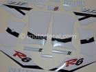 YAMAHA YZF-R6 2002 RED DECAL KIT