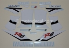 YAMAHA YZF-R6 2002 RED DECAL KIT