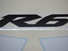 YAMAHA YZF-R6 2003 GREY DECAL KIT