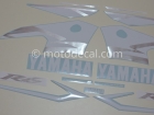 YAMAHA YZF-R6 2004 BLUE DECAL KIT