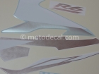 YAMAHA YZF-R6 2005 BLUE DECAL KIT